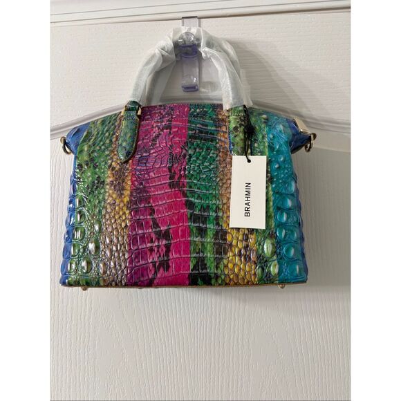 NWT Brahmin Duxbury Satchel Multi Lightwave Melbourne - Picture 6 of 6